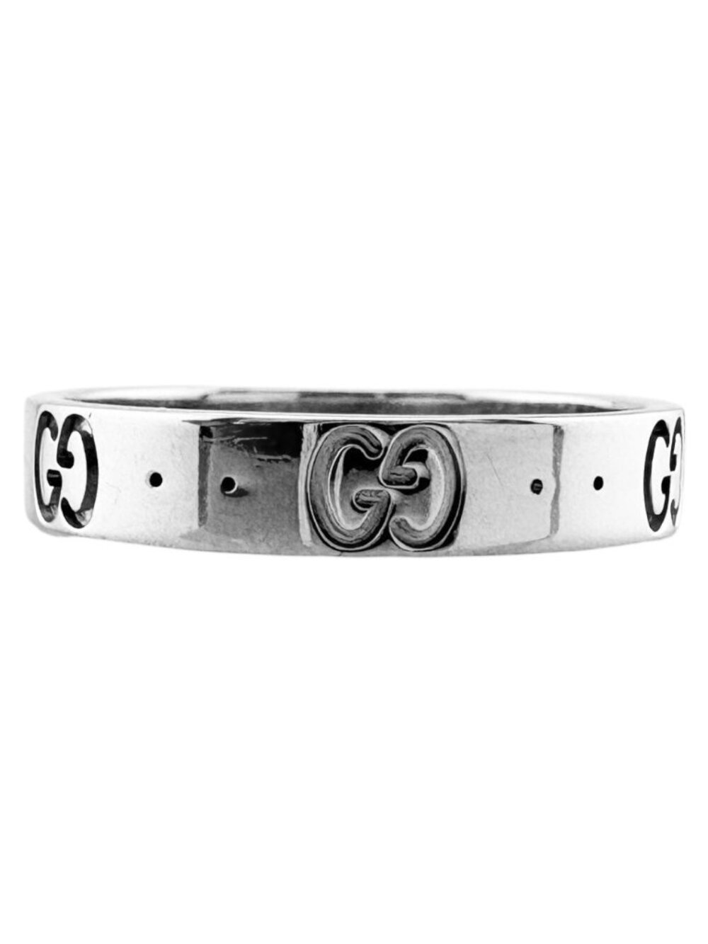 Gucci Icon Amor Ring 18k White Gold - Picture 4 of 8